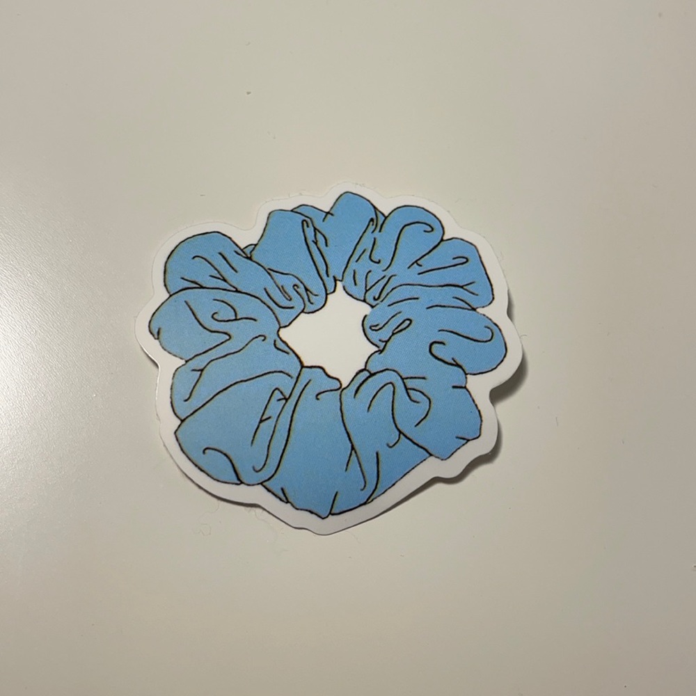 10/$10 scrunchie sticker
